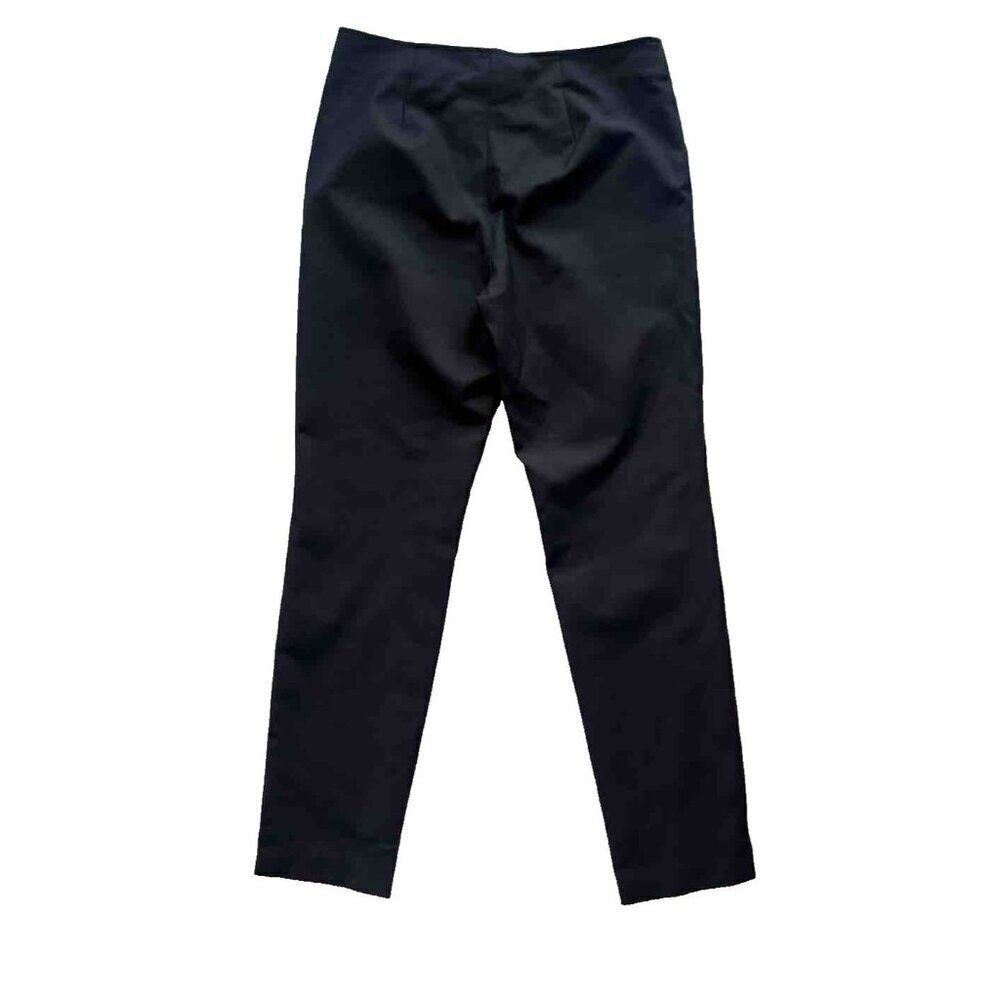 Emerson Rose Women's Black Knit Twill Woven Ankle Slim Pants Trousers Size 4 - Picture 2 of 14